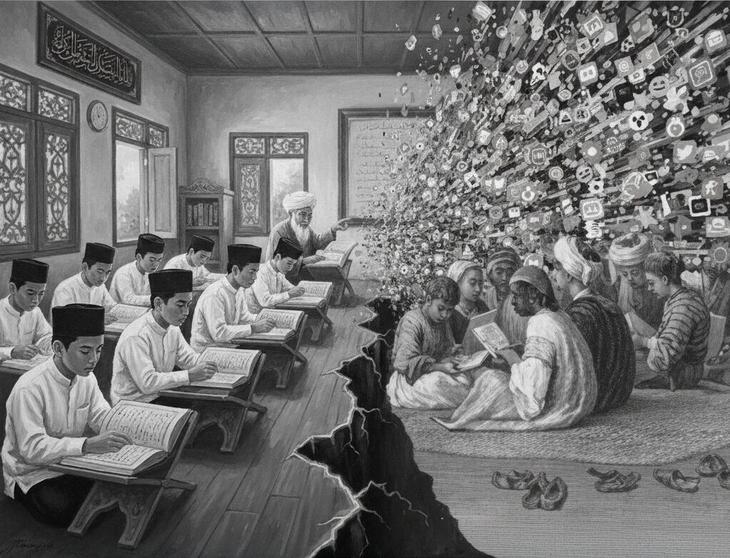 Jurang Epistemologi di Pesantren: Ketika Turas dan Sanad Tergerus Modernitas Semu